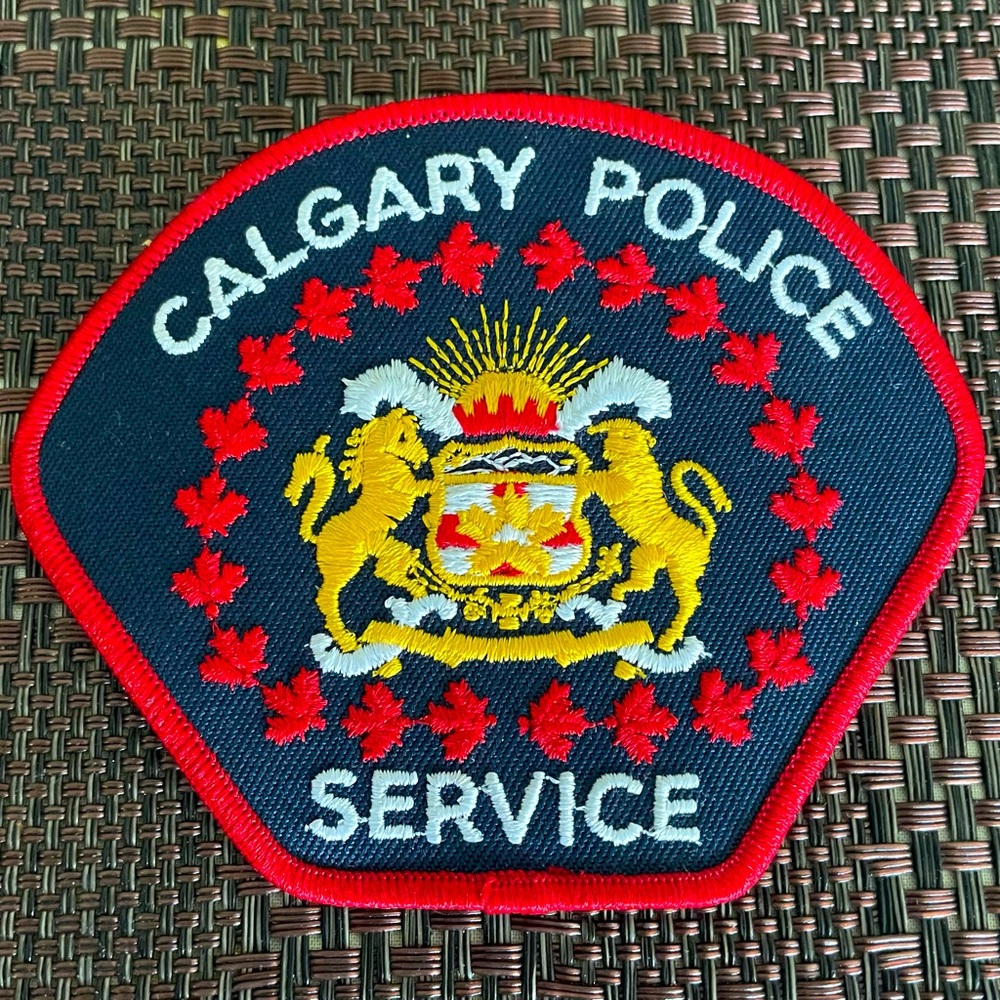 1990s Calgary Police Shoulder Patch